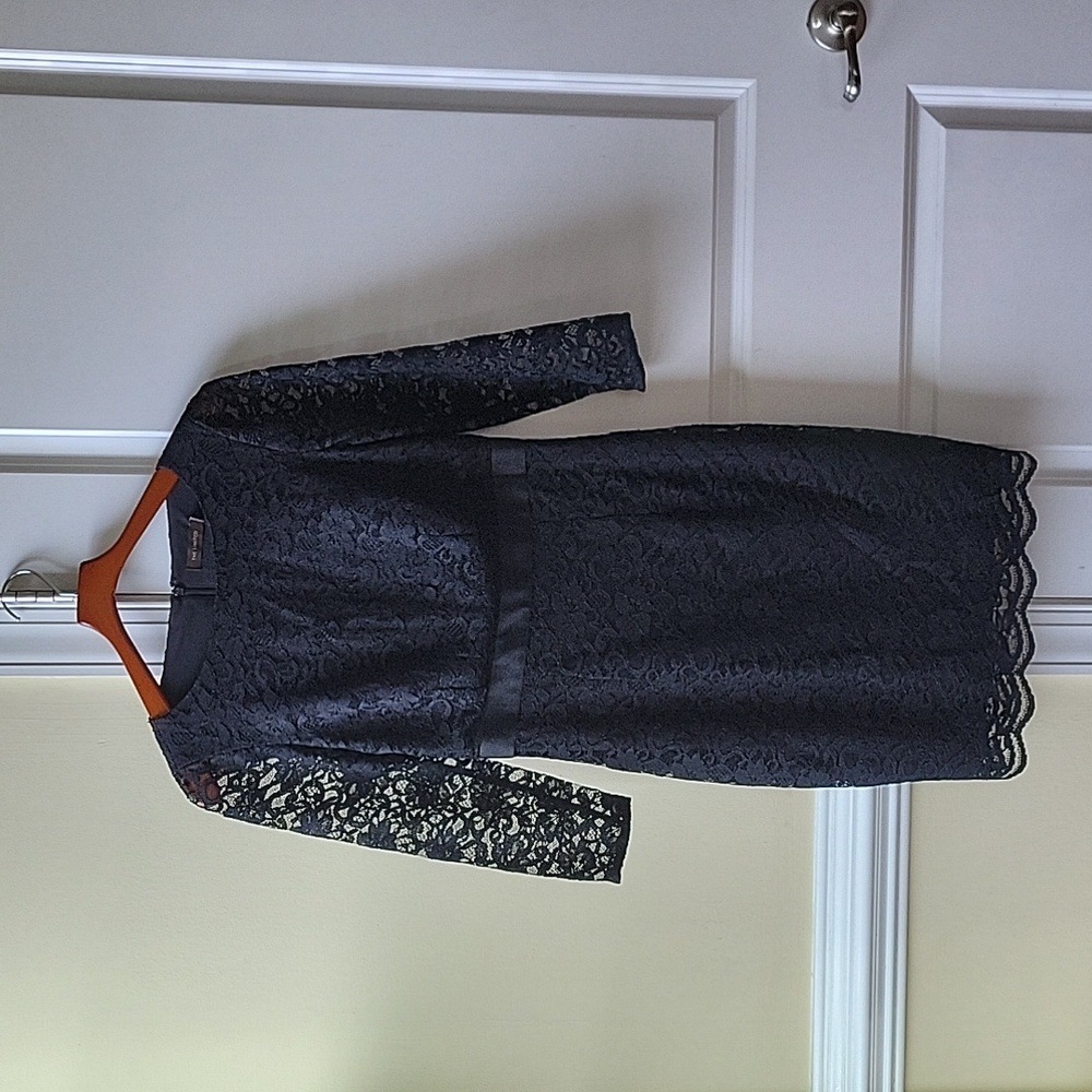 NWT The Limited ladies black lace party dress size 4